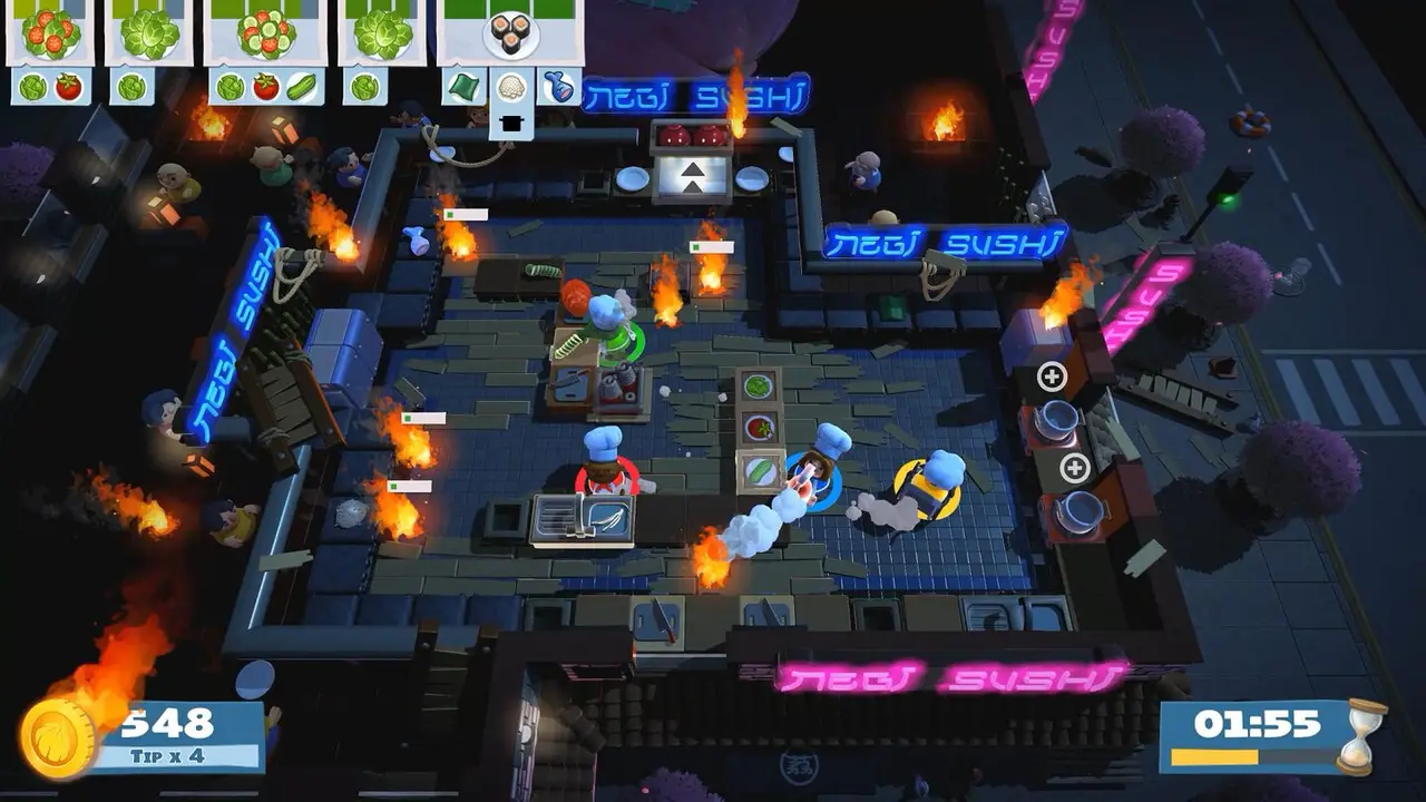 Imagen oficial 1 de Overcooked! 2