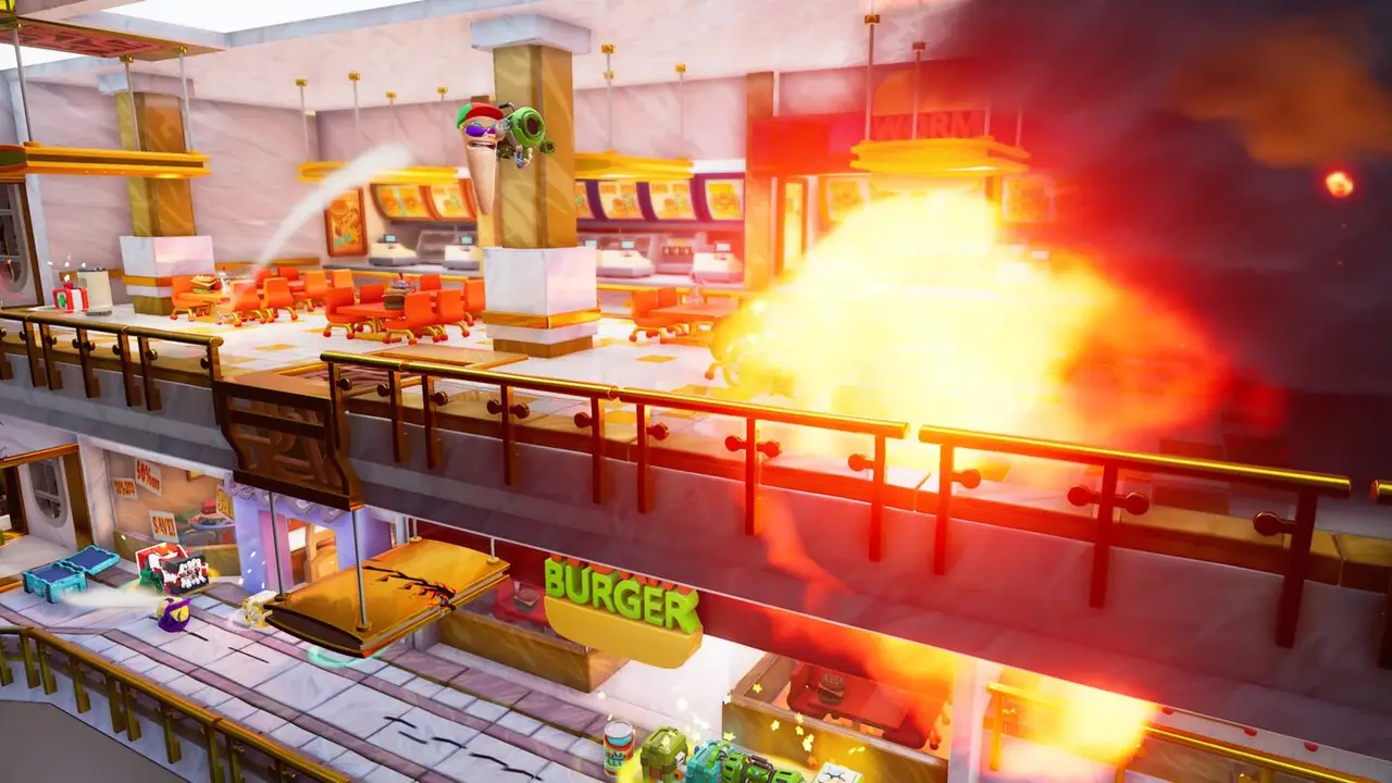 Imagen oficial 1 de Worms Rumble
