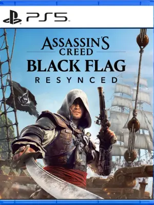 Portada de Assassin's Creed Black Flag Resynced para PS5