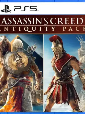 Portada de Assassins Creed Antiquity Pack para PS5