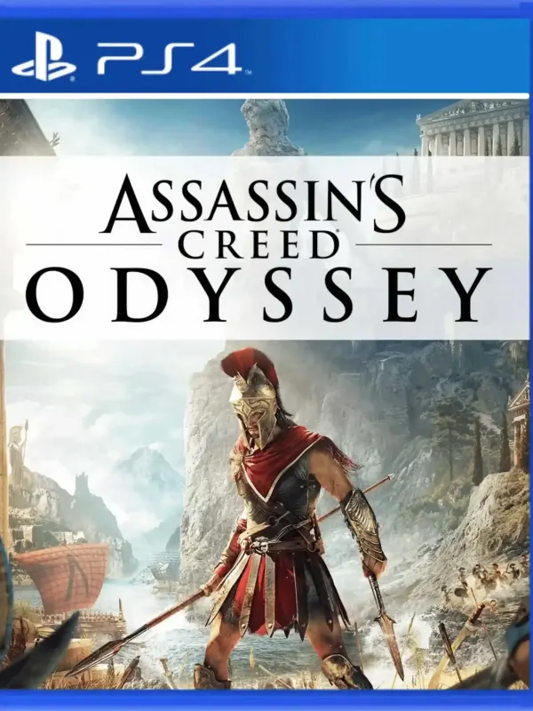 Portada de Assassins Creed Odyssey para PS4