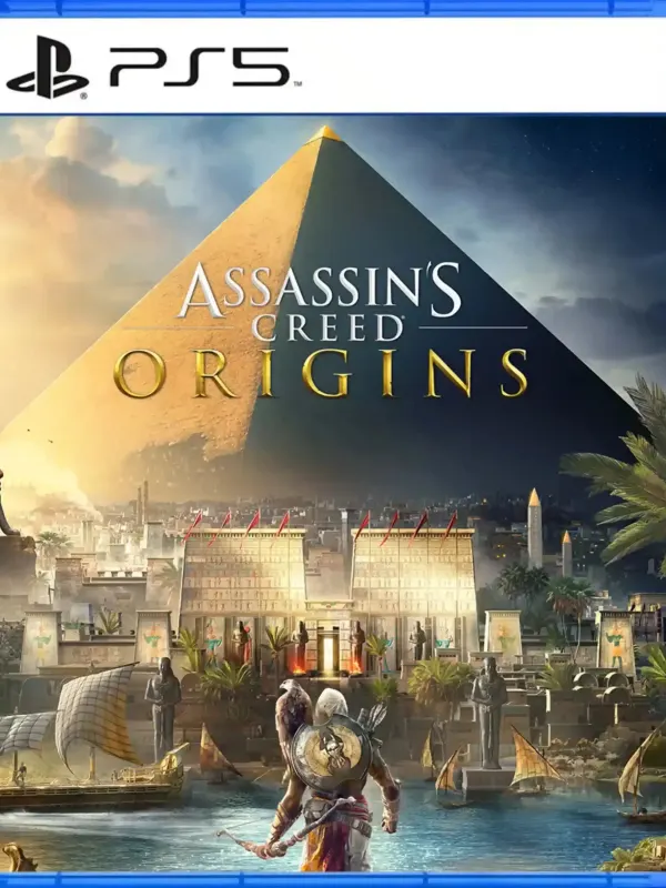 Portada de Assassins Creed Origins para PS5