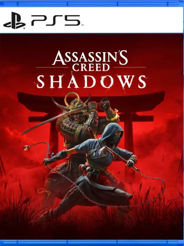 Portada de Assassins Creed Shadows para PS5