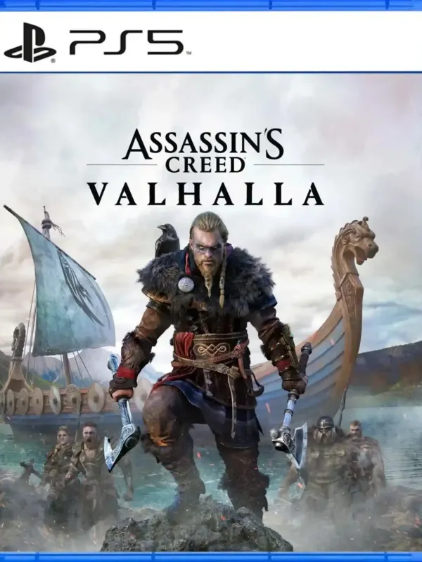 Portada de Assassins Creed Valhalla para PS4 · PS5