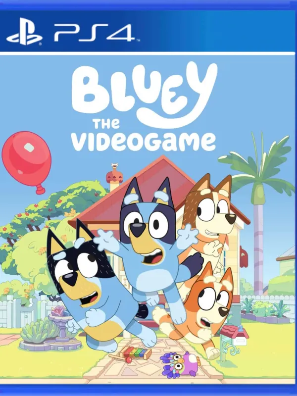 Portada de Bluey: El Videojuego para PS4