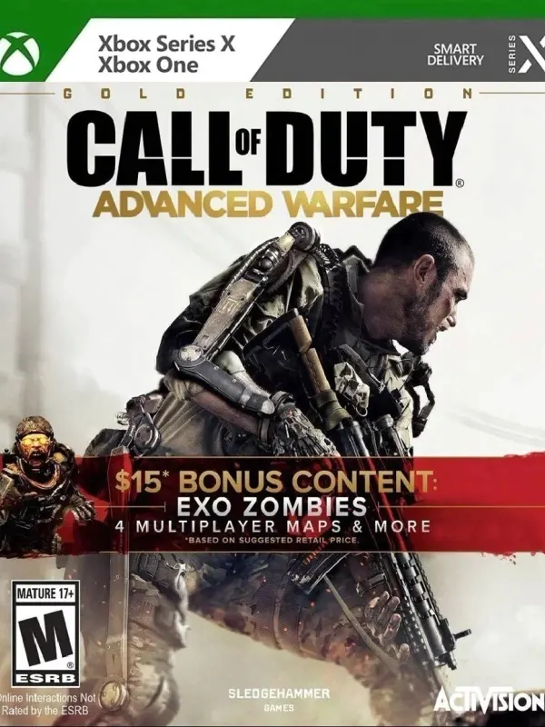 Portada de Call of Duty: Advanced Warfare – Gold Edition para XBOX