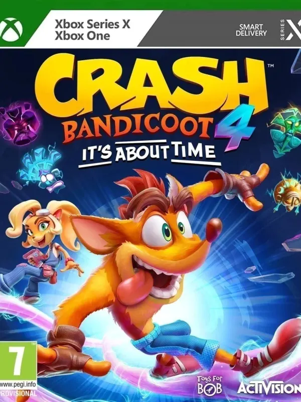 Portada de Crash Bandicoot 4: It's About Time para XBOX