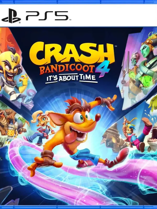 Portada de Crash Bandicoot 4: Its Time About para PS4 · PS5