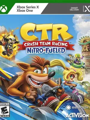 Portada de Crash Team Racing Nitro-Fueled para XBOX