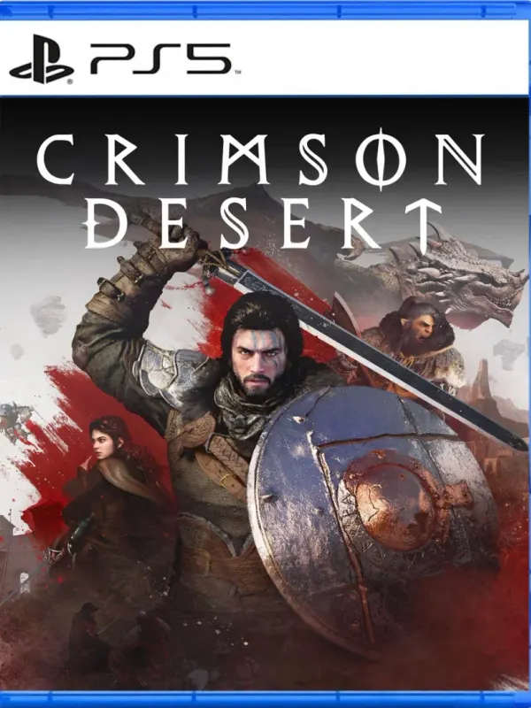 Portada de Crimson Desert para PS5
