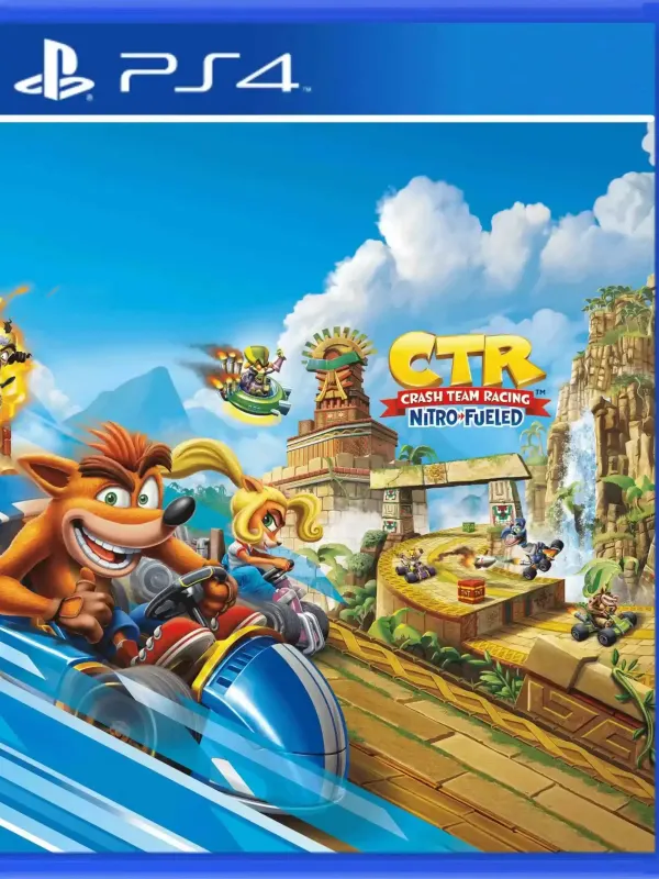Portada de CTR: Crash Team Racing Nitro Fueled para PS4
