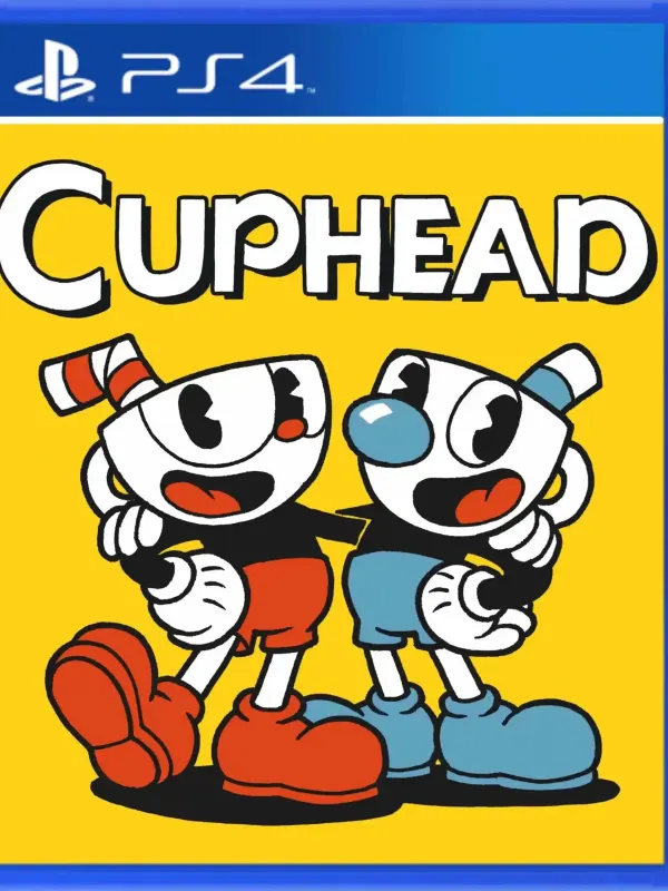 Portada de Cuphead para PS4