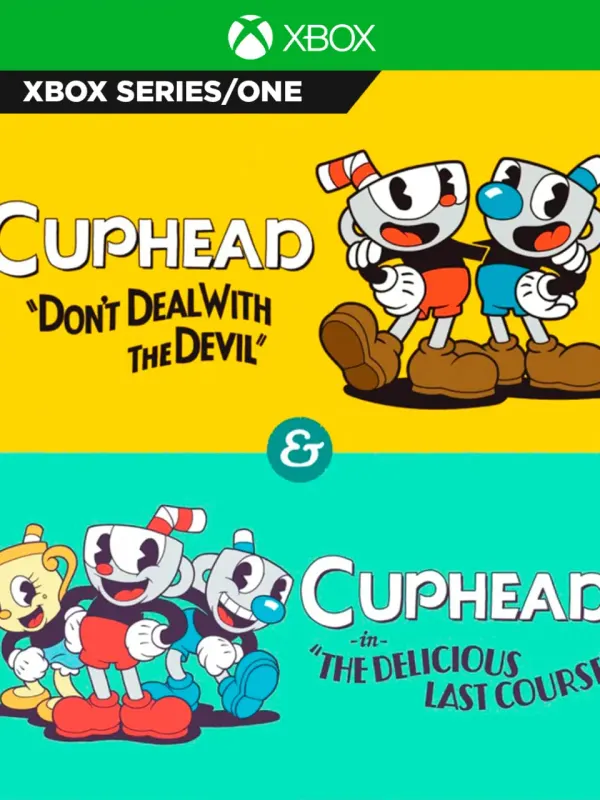 Portada de Cuphead & The Delicious Last Course para XBOX