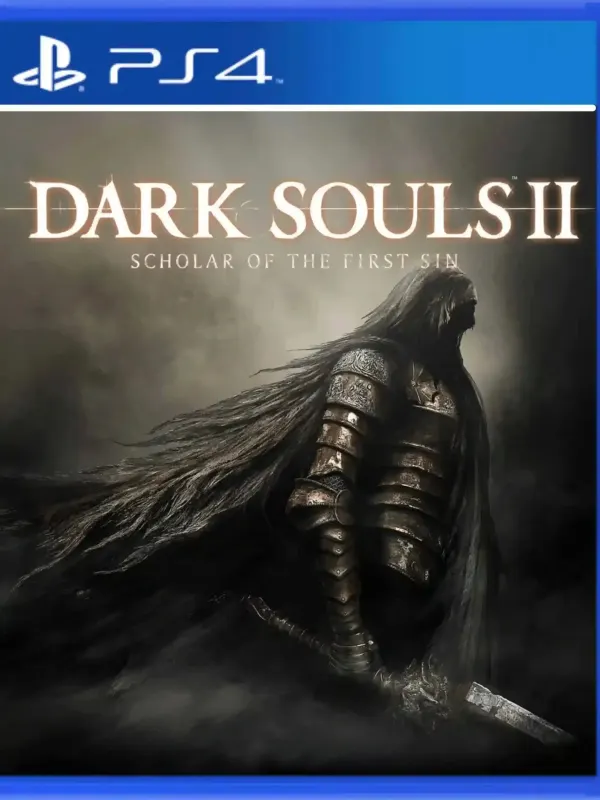 Portada de Dark Souls 2 Scholar of the First Sin para PS4