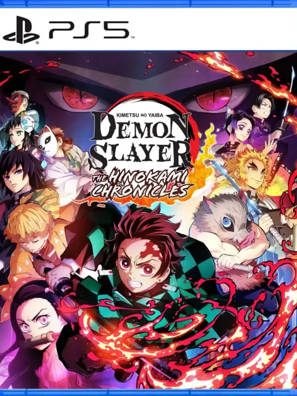 Portada de Demon Slayer -Kimetsu no Yaiba- The Hinokami Chronicles para PS4 · PS5