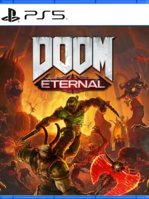 Portada de DOOM Eternal para PS4 · PS5