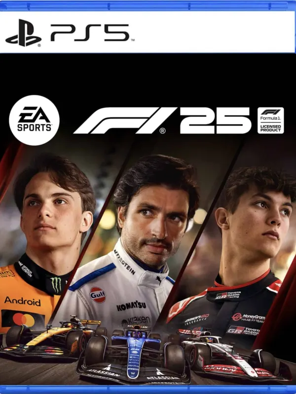 Portada de F1 25 para PS5
