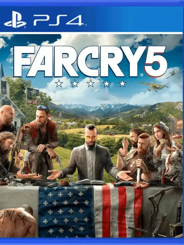 Portada de Far Cry 5 para PS4
