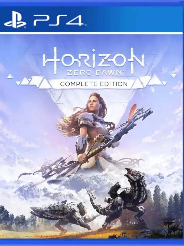 Portada de Horizon Zero Dawn Complete Edition para PS4