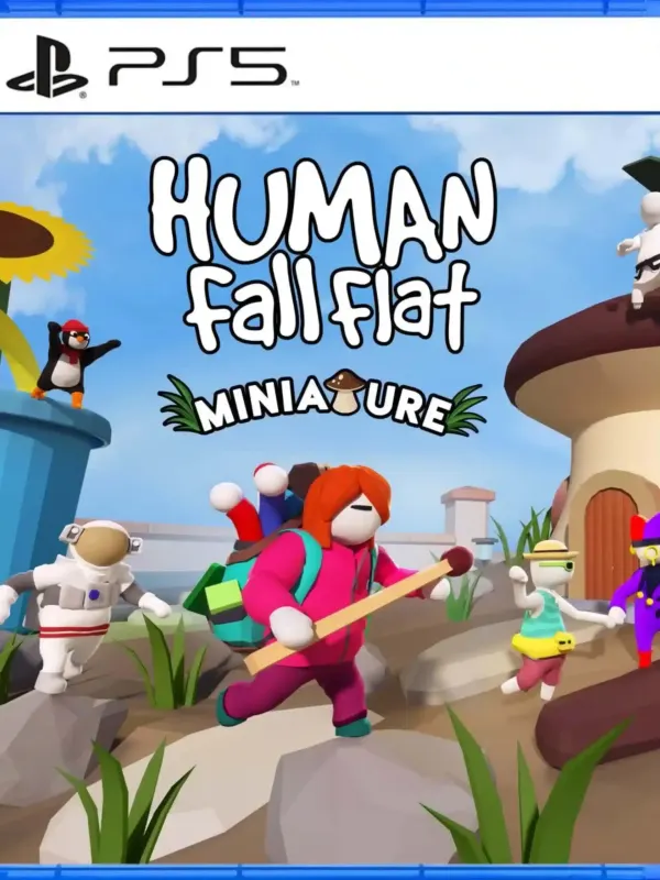 Portada de Human Fall Flat para PS4 · PS5