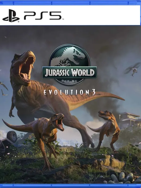 Portada de Jurassic World Evolution 3 para PS5