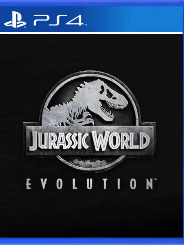 Portada de Jurassic World Evolution para PS4