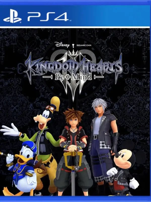 Portada de KINGDOM HEARTS III para PS4