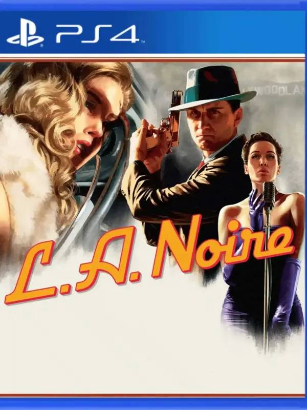 Portada de L.A Noire para PS4