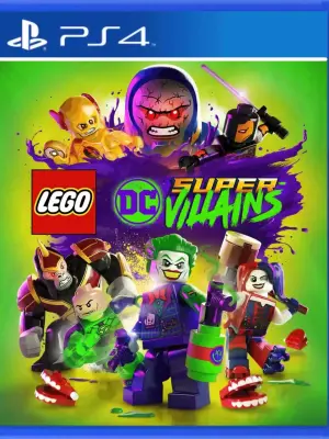 Portada de LEGO DC Super Villains para PS4
