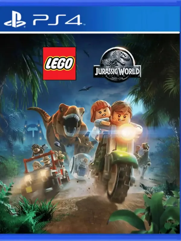 Portada de LEGO Jurassic World: Mundo Jurasico para PS4