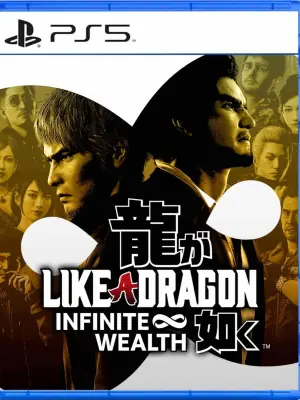 Portada de Like a Dragon: Infinite Wealth para PS5