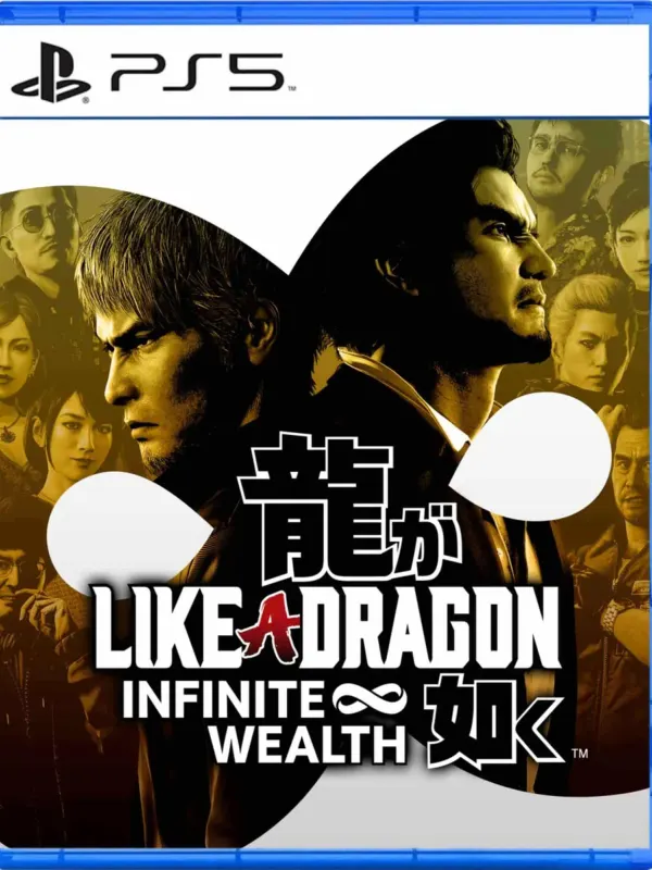 Portada de Like a Dragon: Infinite Wealth para PS5