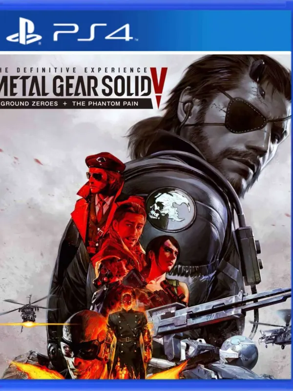 Portada de METAL GEAR SOLID V: THE DEFINITIVE EXPERIENCE para PS4