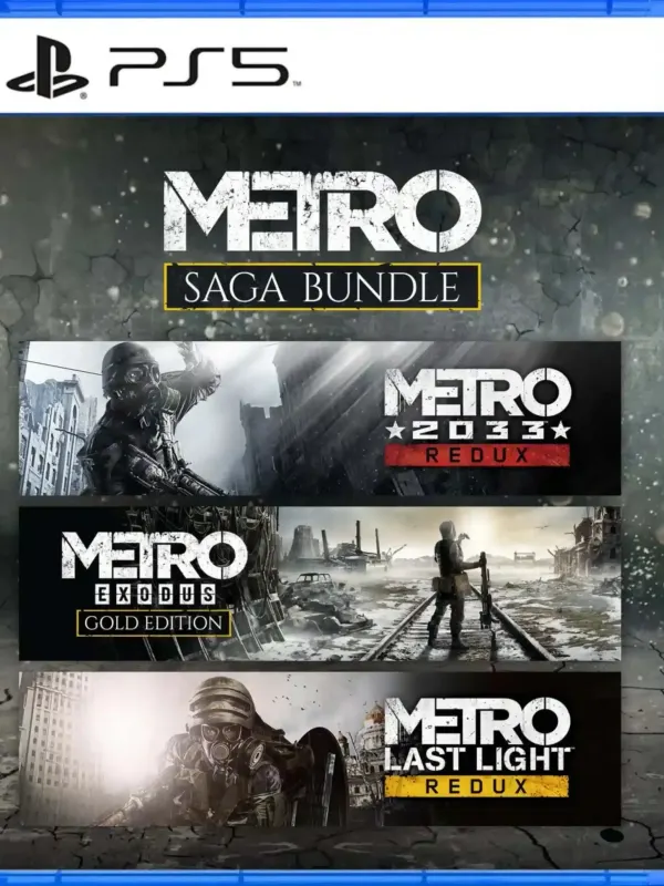 Portada de Metro Saga Bundle para PS5