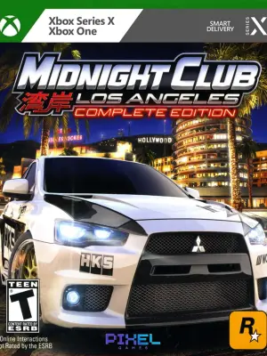 Portada de Midnight Club: Los Angeles Complete Edition para XBOX