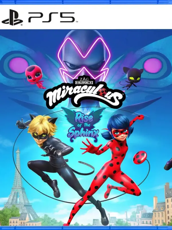 Portada de Miraculous: Rise of the Sphinx para PS4 · PS5