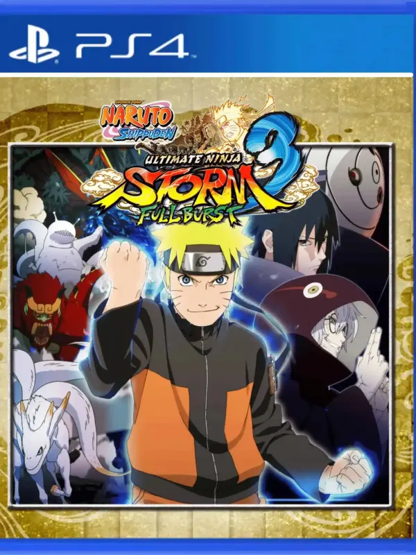 Portada de NARUTO SHIPPUDEN: Ultimate Ninja STORM 3 para PS4
