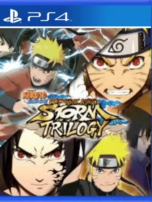 Portada de NARUTO SHIPPUDEN: Ultimate Ninja STORM Trilogy para PS4