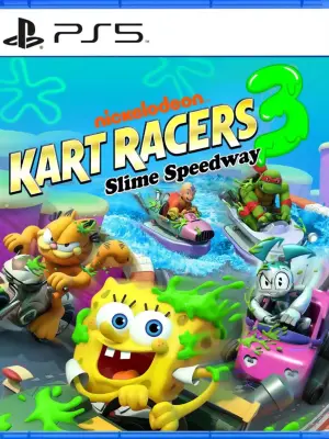 Portada de Nickelodeon Kart Racers para PS5