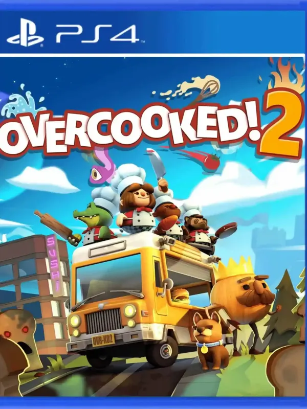 Portada de Overcooked! 2 para PS4