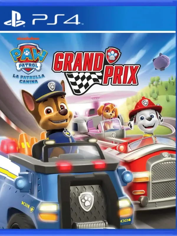 Portada de Paw Patrol Grand Prix para PS4