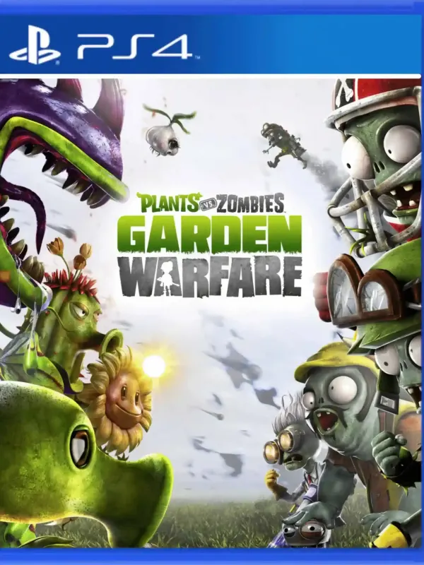 Portada de Plantas vs Zombies: Garden Warfare para PS4