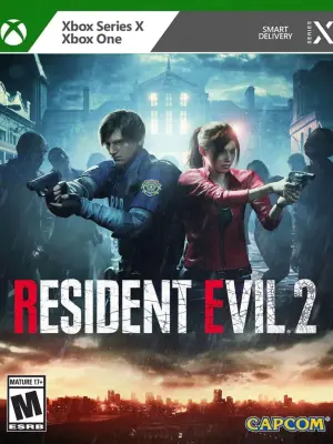 Portada de Resident Evil 2 para XBOX