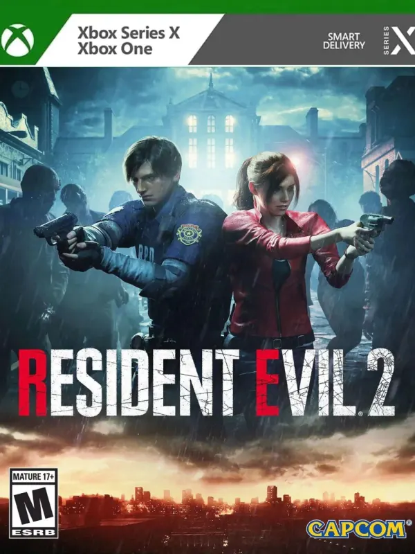 Portada de Resident Evil 2 para XBOX