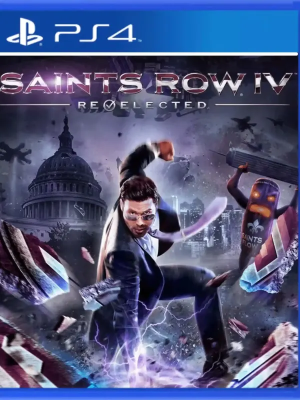 Portada de Saints Row IV Re-Elected para PS4