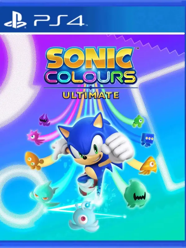 Portada de Sonic Colours Ultimate para PS4