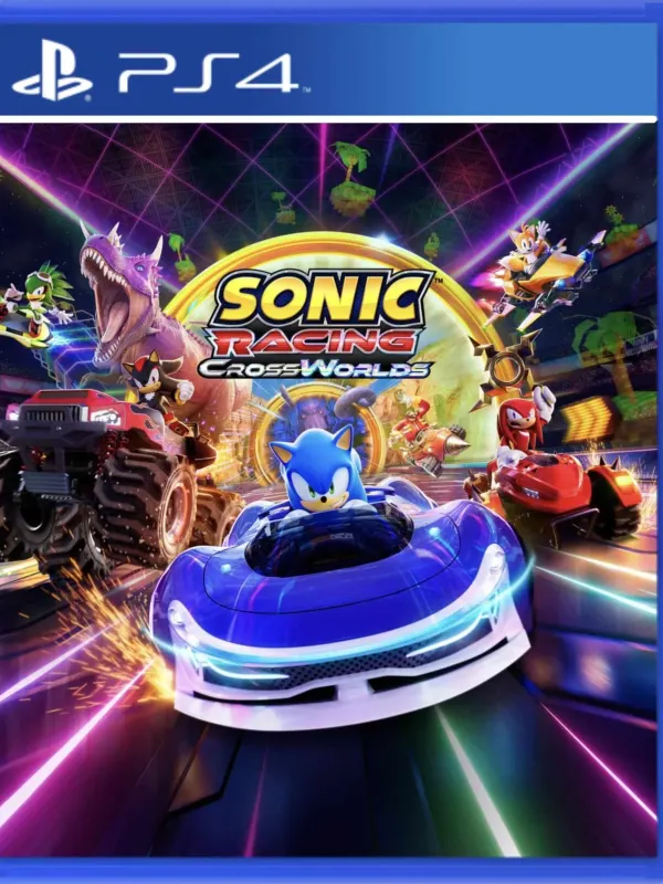 Portada de Sonic Racing: CrossWorlds para PS5