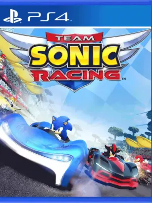 Portada de Team Sonic Racing para PS4