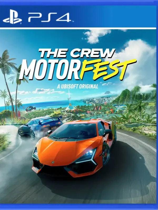 Portada de The Crew Motorfest Standard Edition para PS4