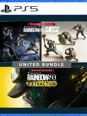 Portada de Tom Clancys Rainbow Six Extraction United Bundle para PS5